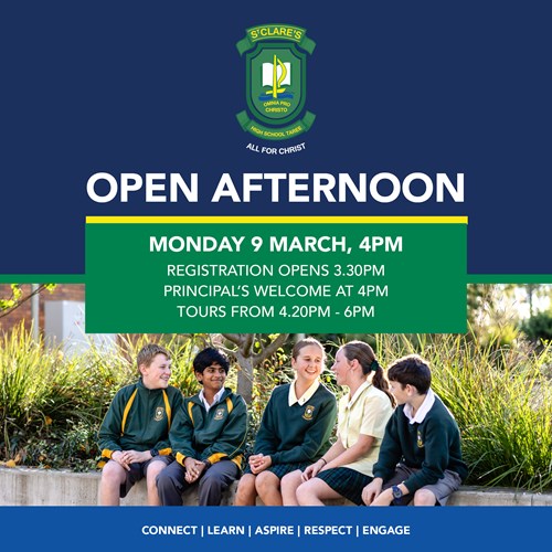 Open Afternoon 2026